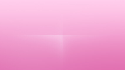 Pink color gradient background with folded center, lines or cross in the middle. Abstract minimal background in 4k resolution.