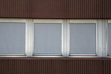 Modern architectural details - disused office buildings