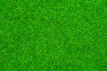 Obraz na płótnie Canvas Green grass background, football field 