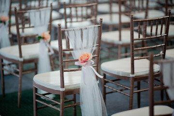 wedding chair decoration, event chair 
