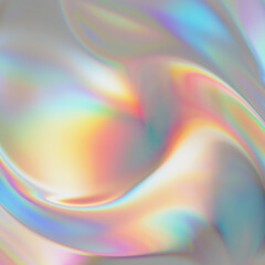 Holographic Iridescent Chroma Background