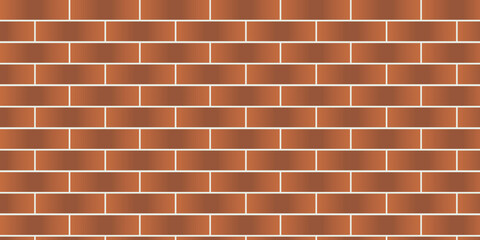 Brick Wall background seamless Vector texture pattern illustration.