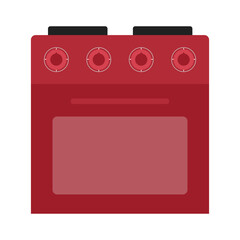 stove isolated on white background