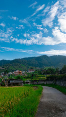 landscape in the mountains