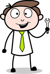 cartoon doctor with stethoscope