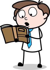 child reading a book