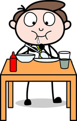 child in the kitchen