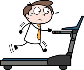 child with treadmill