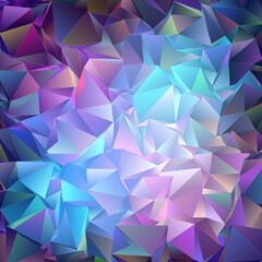 abstract  background. Design wallpaper. 3d mosaic triangles. vector
