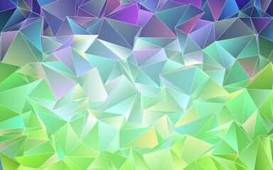 abstract  background. Design wallpaper. 3d mosaic triangles. vector