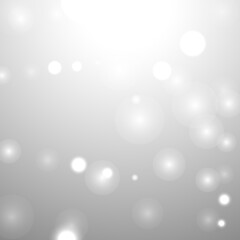 bokeh silver grey background snowflake snow shine