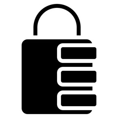 Lock With Rollers Icon