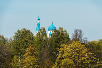 Intercession Cathedral in Gatchina. Russia, 2022