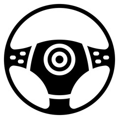 Steering Wheel Icon