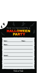 halloween party design