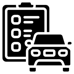 Car Checklist Icon