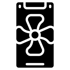 Mobile Fan Control Icon