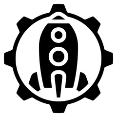 Rocket Engineering Icon