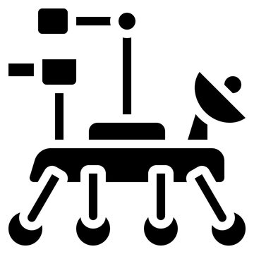 Mars Rover Icon