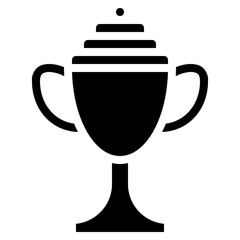 Tall Thin Trophy Icon