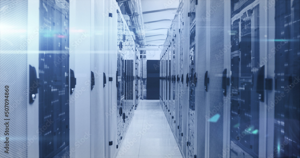 Poster data processing through data processing centre