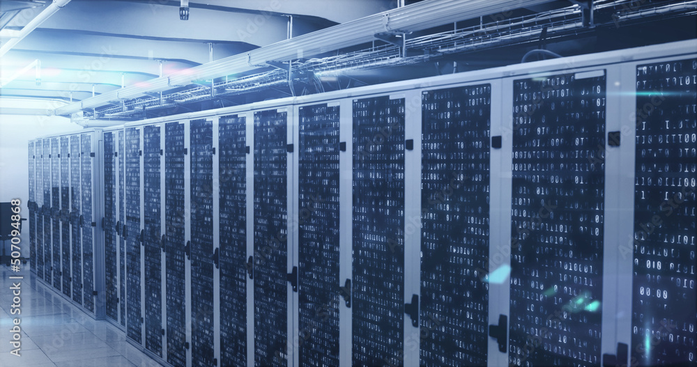 Poster data processing through data processing centre