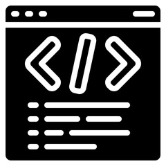 Website Code Icon