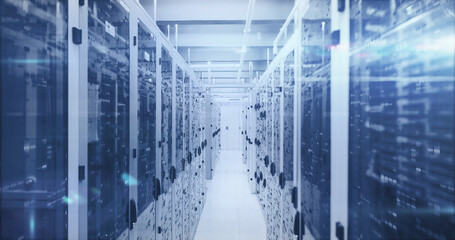 Data processing through data processing centre