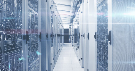 Data processing through data processing centre