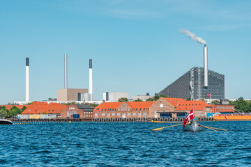 Amager Bakke, Slope or Copenhill, incineration plant, heat and power waste-to-energy plant and...