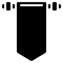 Rolled Out Pointer Icon