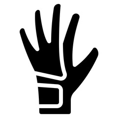 Obraz premium Golf Glove Icon