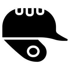 Baseball Helmet Icon