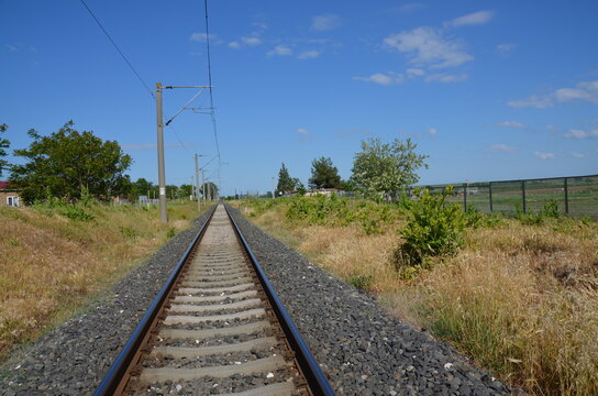 railway in the countryside