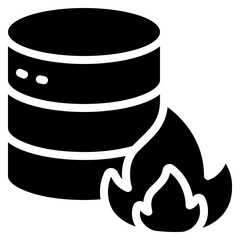 Data Fire Icon