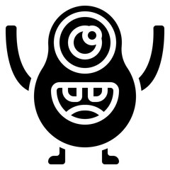 Pear Shape Monster Icon