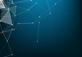 futuristic shape. Computer generated abstract background