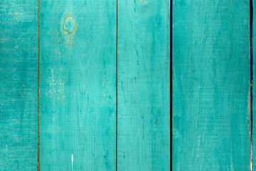 Fototapeta na wymiar Blue wood background texture, copy space