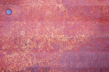 Red brown yellow abstract grunge texture, rusted metal template for background