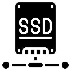 SSD Network Icon