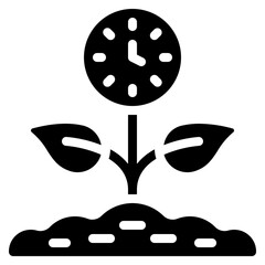 Time Growth Icon