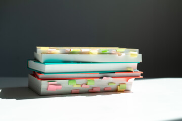 stack of books