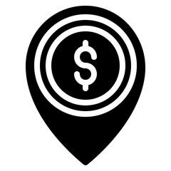 Money Location Icon