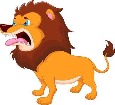 Lion Roars Stock Illustrations – 116 Lion Roars Stock Illustrations,  Vectors & Clipart - Dreamstime