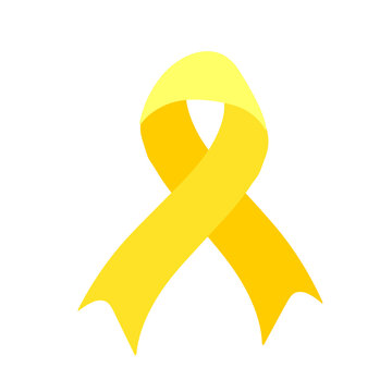 Setembro Amarelo - Yellow Sempteber in Portuguese, Brazillian, suicide prevention month. Ribbon support and awareness symbol