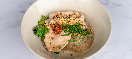 Thai-Chinese Food Mixed Food Selections 