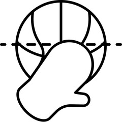 steal outline icon