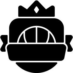 badge glyph icon