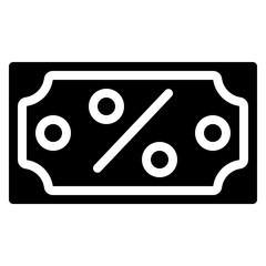 Percentage Note Icon