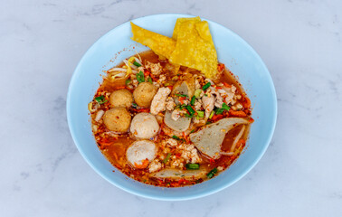 Mixed Rice and Noodle Dishes Thai Style